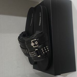 Authentic Les Hommes Calf Pasha Sandals  M Size 12